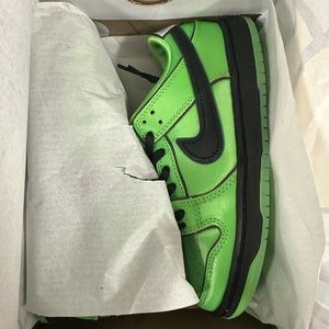 Kids Nike SB power puff dunks.